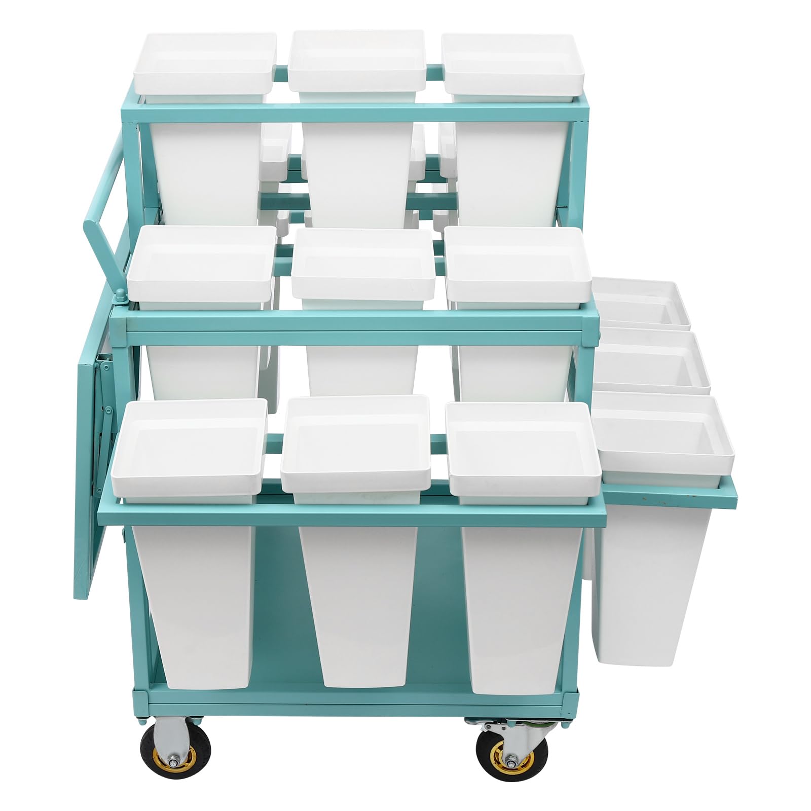 Amazon.com: TTeralmon Metal Flower Cart 6 Layers Flower Display